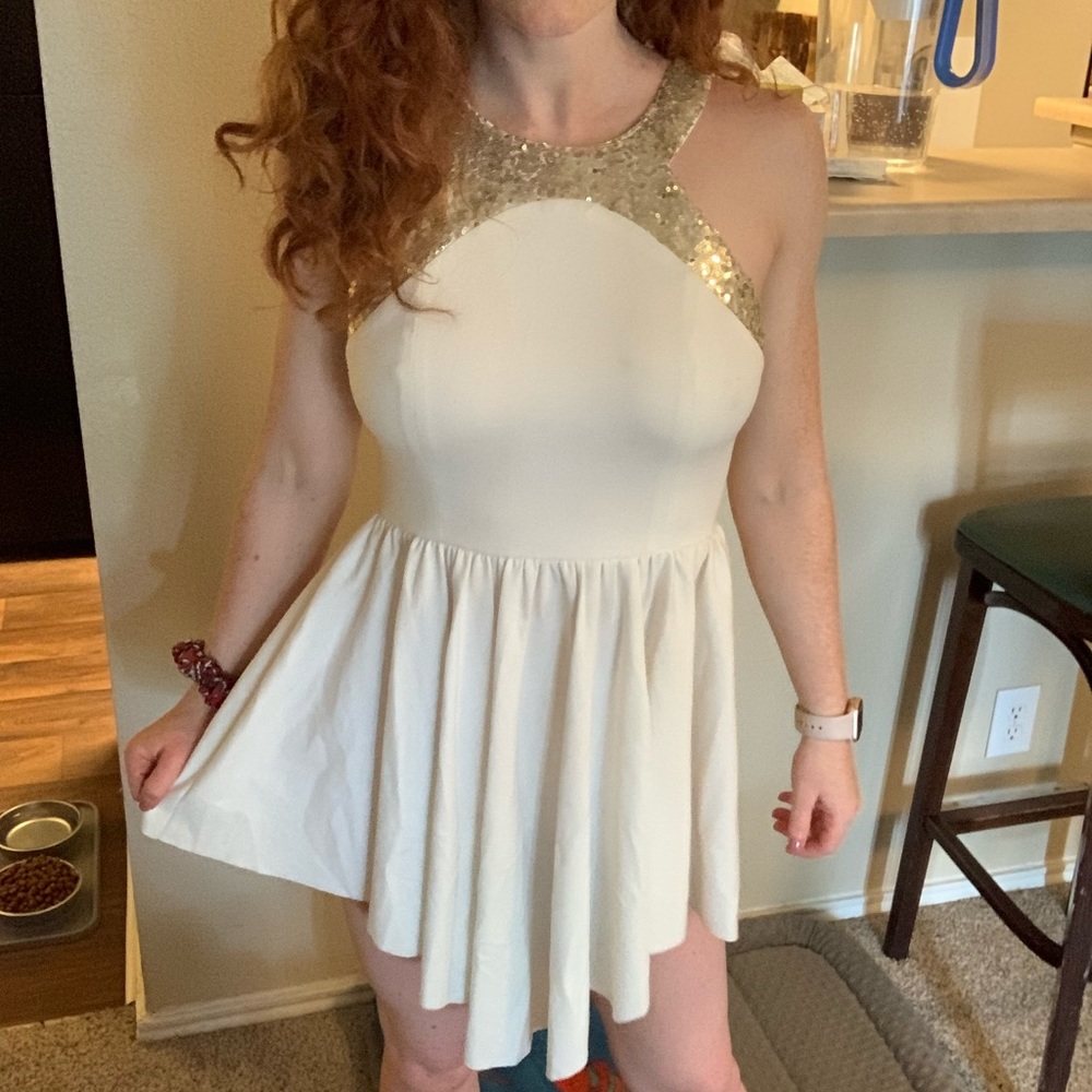 White dress